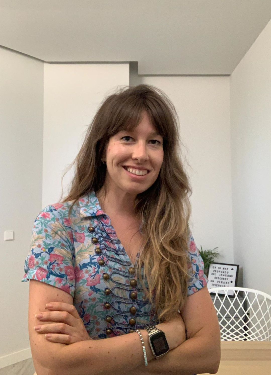 Ana Rizo en su consulta Ana Rizo en su consulta