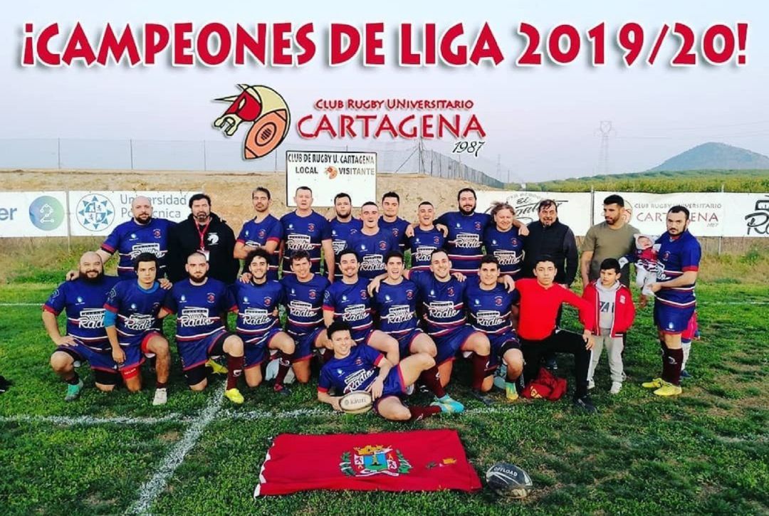 El Club Rugby Universitario de Cartagena, campeón de liga El Club Rugby Universitario de Cartagena, campeón de liga