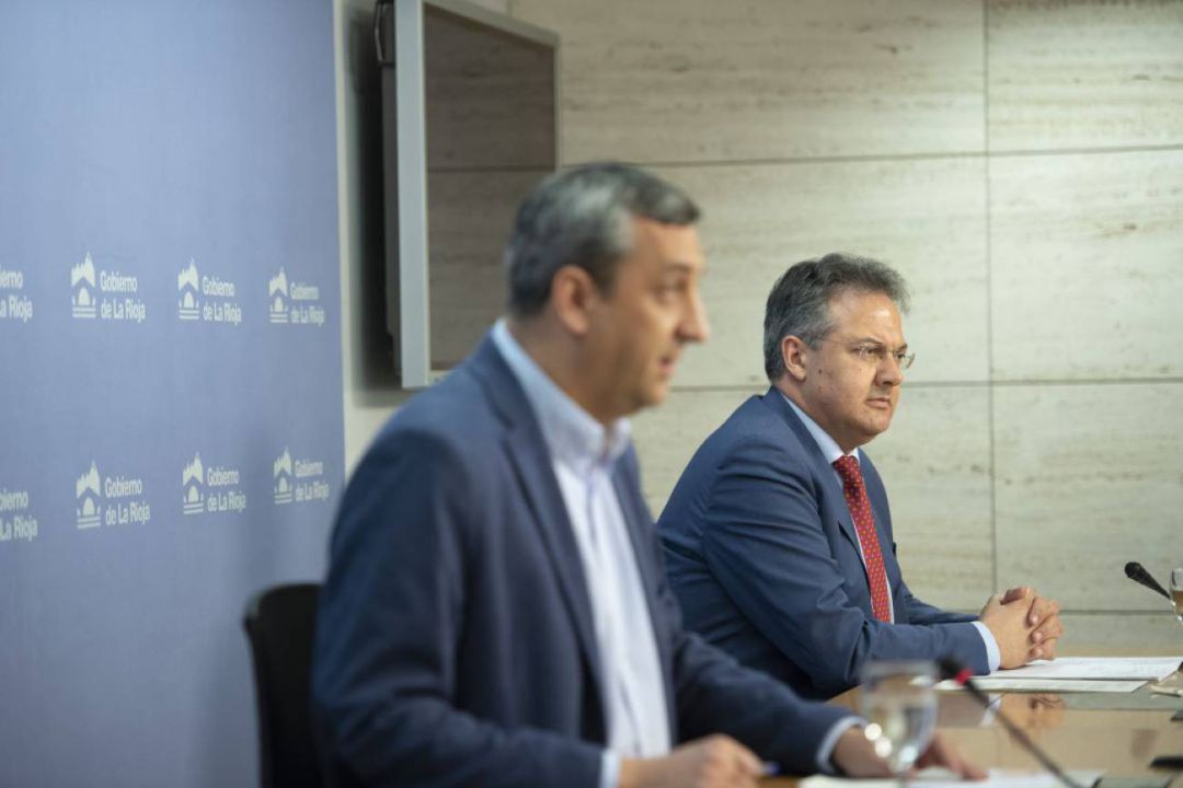 Chus del Rio y Luis Cacho en una reciente comparecencia Chus del Rio y Luis Cacho en una reciente comparecencia