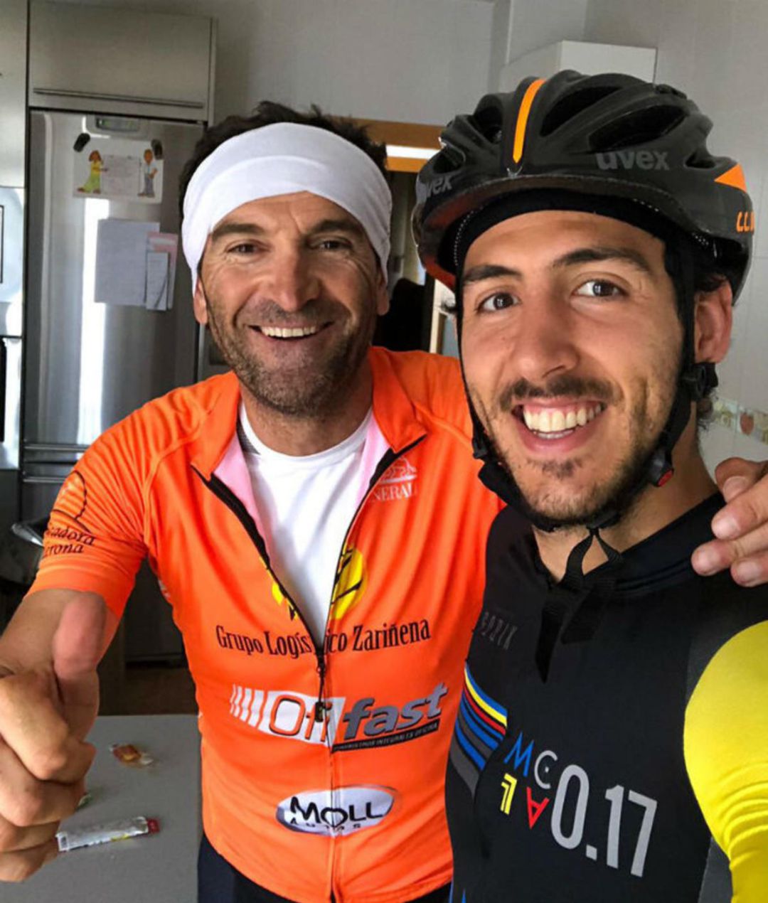 Paco Camarasa y Dani Parejo. Paco Camarasa y Dani Parejo.