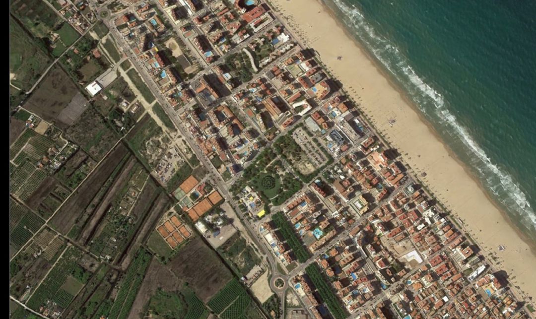 Zona de Equipamientos Privados de la playa de Gandia Zona de Equipamientos Privados de la playa de Gandia