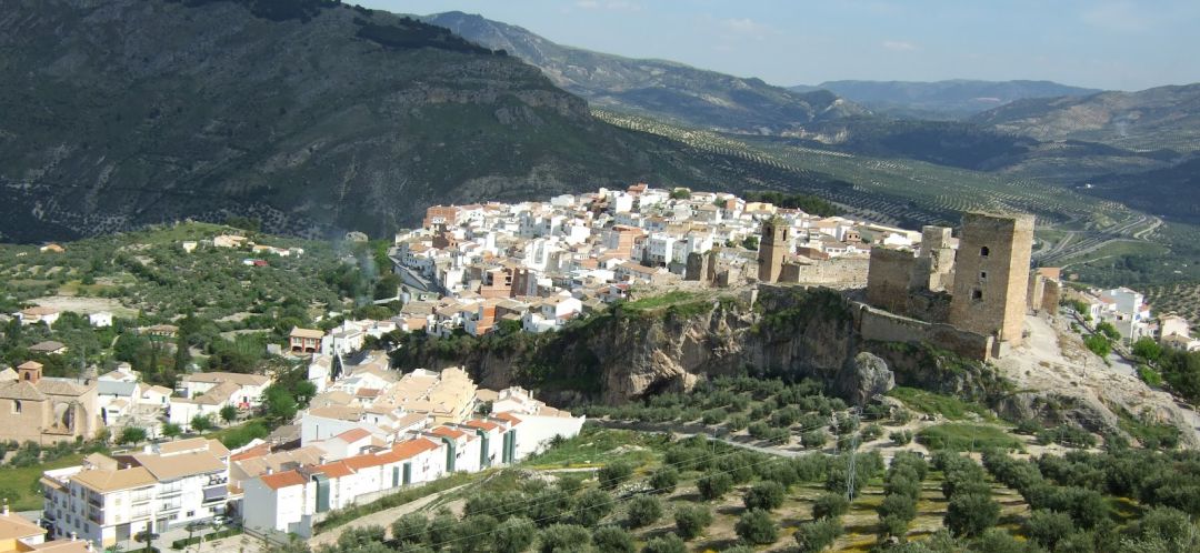 Vista aérea de La Guardia de Jaén, localidad que contará con una nueva EDAR. Vista aérea de La Guardia de Jaén, localidad que contará con una nueva EDAR.