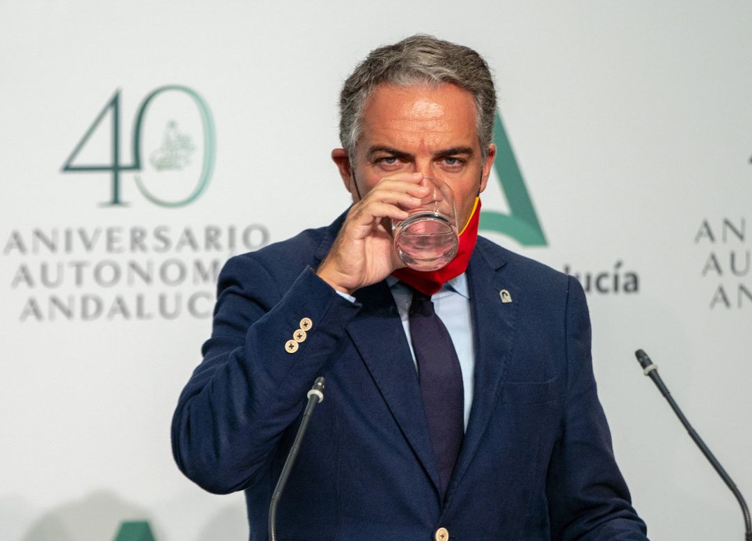 El consejero de la Presidencia, Administración Pública e Interior y portavoz del Gobierno, Elías Bendodo. El consejero de la Presidencia, Administración Pública e Interior y portavoz del Gobierno, Elías Bendodo.