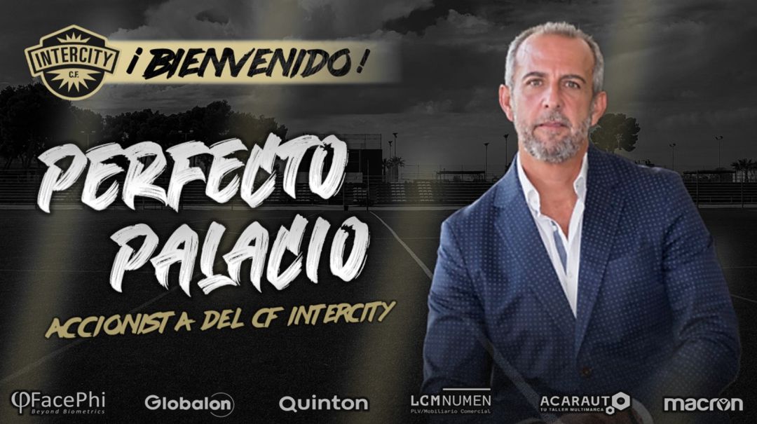 Perfecto Palacio, nuevo accionista del Intercity de Sant Joan Perfecto Palacio, nuevo accionista del Intercity de Sant Joan