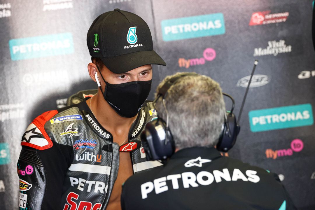 Fabio Quartararo durante el último Gran Premio en Jerez Fabio Quartararo durante el último Gran Premio en Jerez