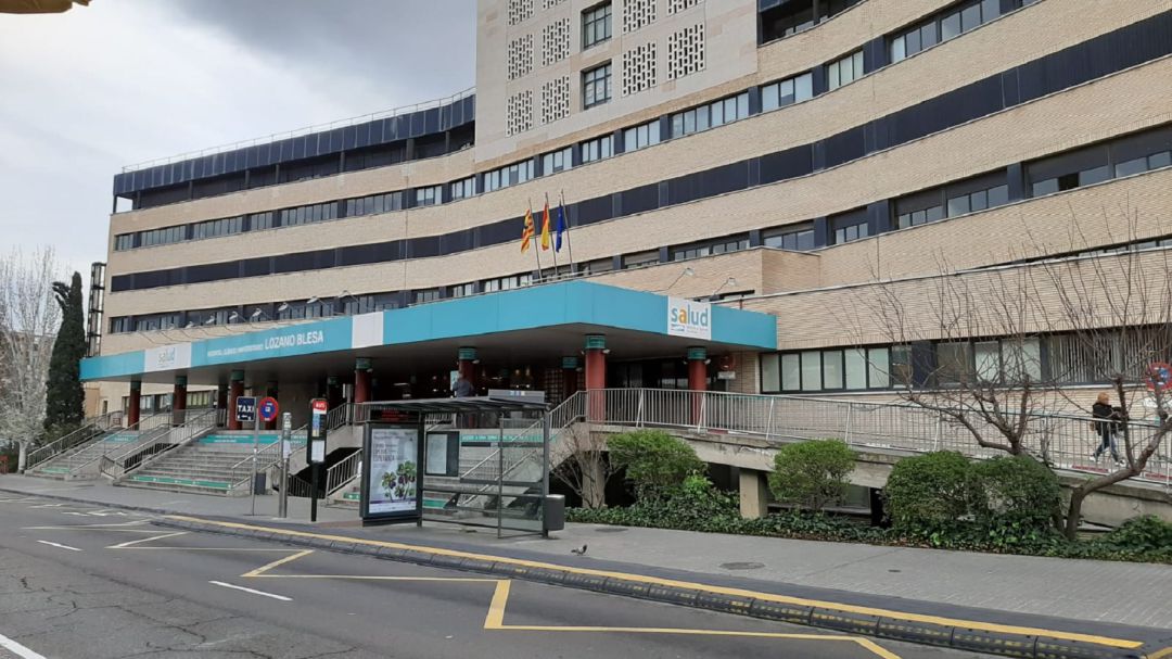 El Hospital Clínico de Zaragoza, en una imagen de archivo El Hospital Clínico de Zaragoza, en una imagen de archivo