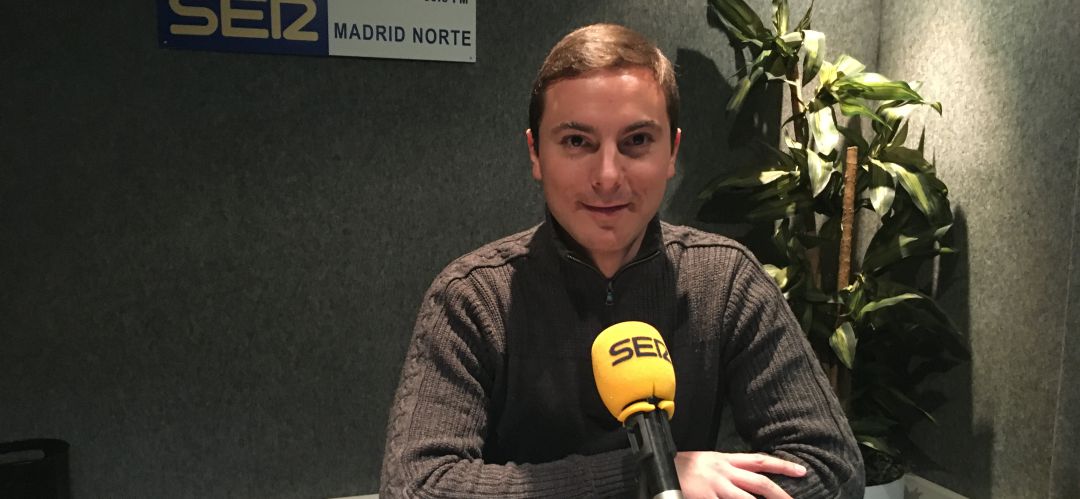 Juan Lobato en los estudios de Hoy por Hoy Madrid Norte Juan Lobato en los estudios de Hoy por Hoy Madrid Norte