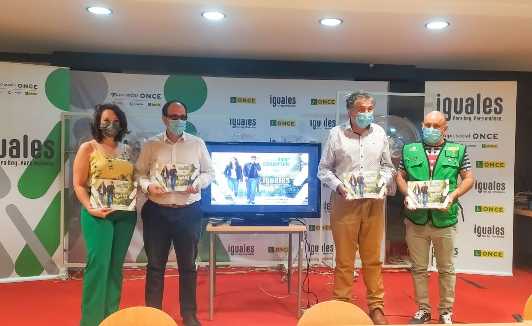 Representantes de la ONCE en CLM durante la presentación del balance de 2019 Representantes de la ONCE en CLM durante la presentación del balance de 2019