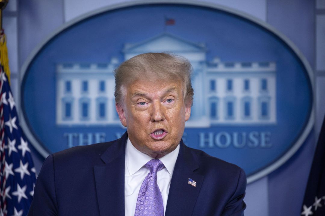 El presidente de Estados Unidos, Donald Trump El presidente de Estados Unidos, Donald Trump