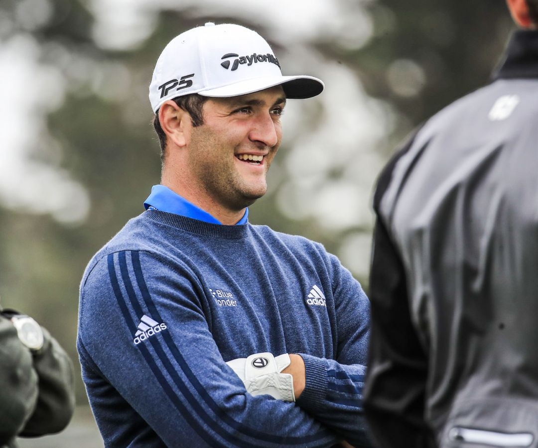 San Francisco United States, Jon Rahm of Spain laughs while waiting to hit a tee shot on the second hole during practice for the 2020 PGA Championship golf tournament at TPC Harding Park in San Francisco, California, USA, 04 August 2020. The competition will be played 06 - 09 August in the absence of fans.EFE EPA TANNEN MAURY San Francisco United States, Jon Rahm of Spain laughs while waiting to hit a tee shot on the second hole during practice for the 2020 PGA Championship golf tournament at TPC Harding Park in San Francisco, California, USA, 04 August 2020. The competition will be played 06 - 09 August in the absence of fans.EFE EPA TANNEN MAURY