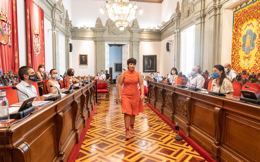 Aroha María Nicolás toma posesión como edil del Ayuntamiento de Cartagena. Aroha María Nicolás toma posesión como edil del Ayuntamiento de Cartagena.