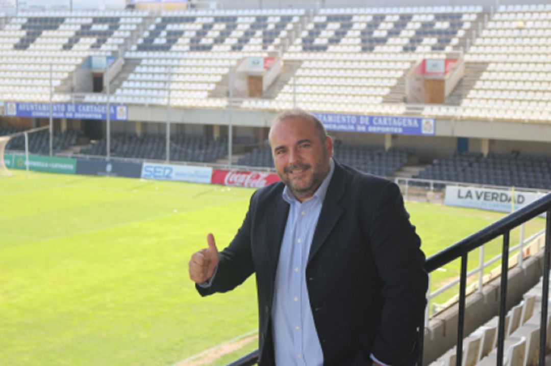 Manuel Sánchez Breis, director general deportivo del Cartagena Manuel Sánchez Breis, director general deportivo del Cartagena