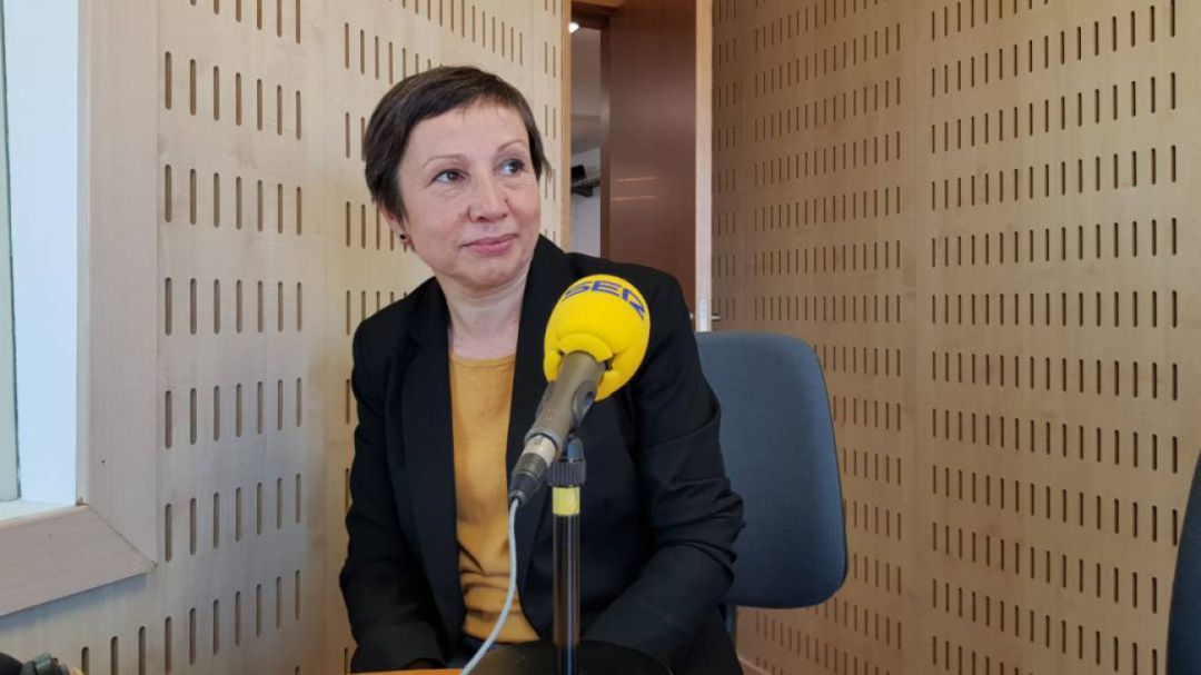 Yolanda Huergo, en Ser Gijón, el pasado mes de febrero. Yolanda Huergo, en Ser Gijón, el pasado mes de febrero.