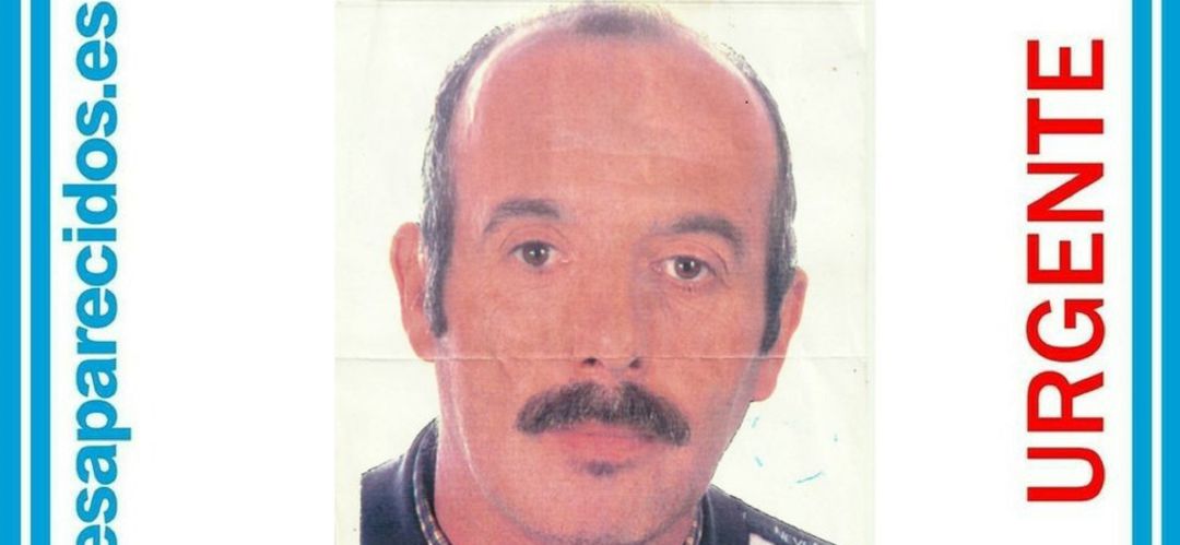 Fotografía del cartel de búsqueda de uno de los desaparecidos en la provincia. Fotografía del cartel de búsqueda de uno de los desaparecidos en la provincia.