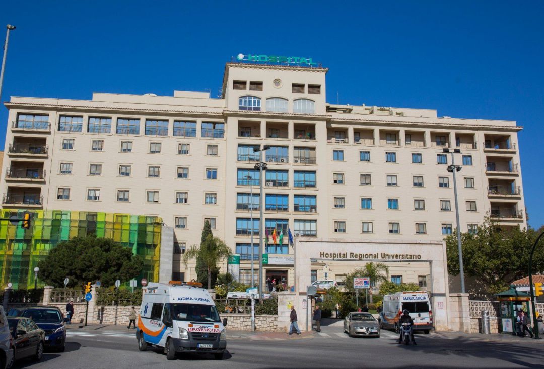 El Hospital Regional de Málaga. El Hospital Regional de Málaga.