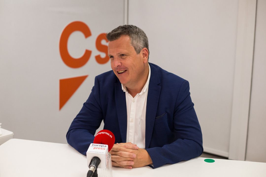 El Vicesecretario General de Ciudadanos, Carlos Cuadrado, durante una entrevista con Europa Press en la sede del partido, en Madrid (España) a 4 de agosto de 2020. El Vicesecretario General de Ciudadanos, Carlos Cuadrado, durante una entrevista con Europa Press en la sede del partido, en Madrid (España) a 4 de agosto de 2020.
