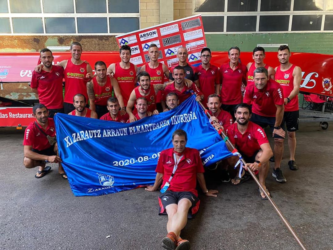 La Marinera celebra la bandera de Getaria La Marinera celebra la bandera de Getaria