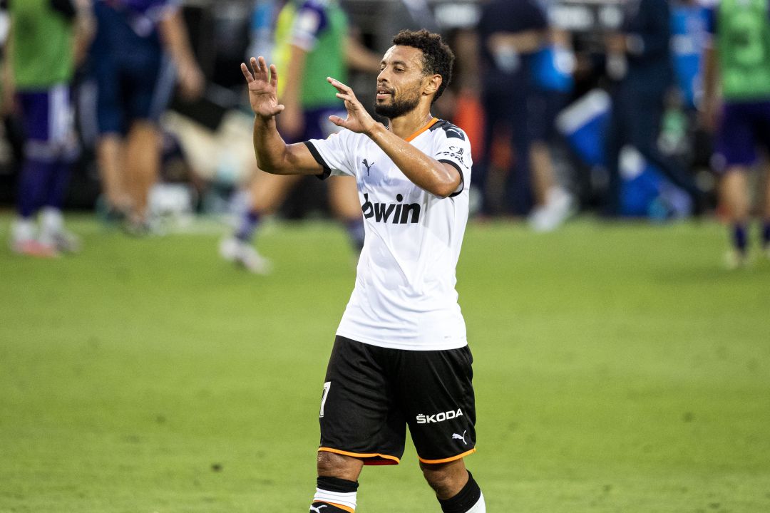 Coquelin, con el Valencia. Coquelin, con el Valencia.
