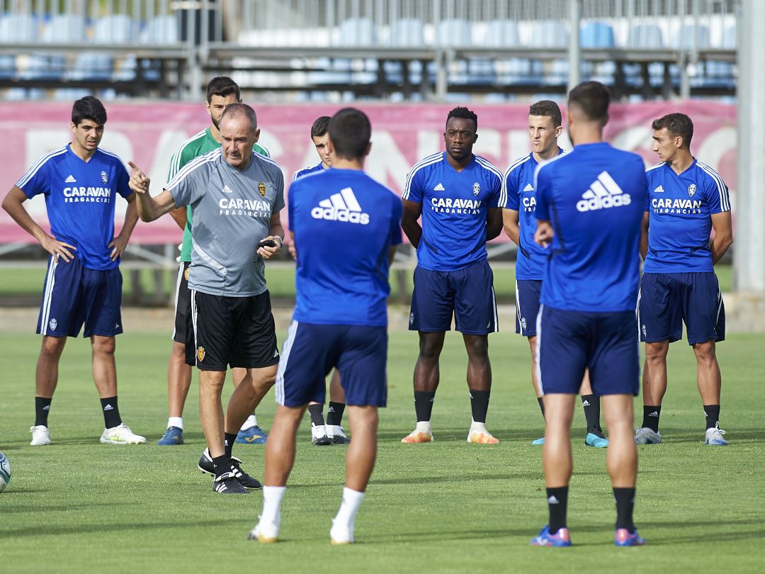 Último entrenamiento del Real Zaragoza en la Ciudad Deportiva Último entrenamiento del Real Zaragoza en la Ciudad Deportiva