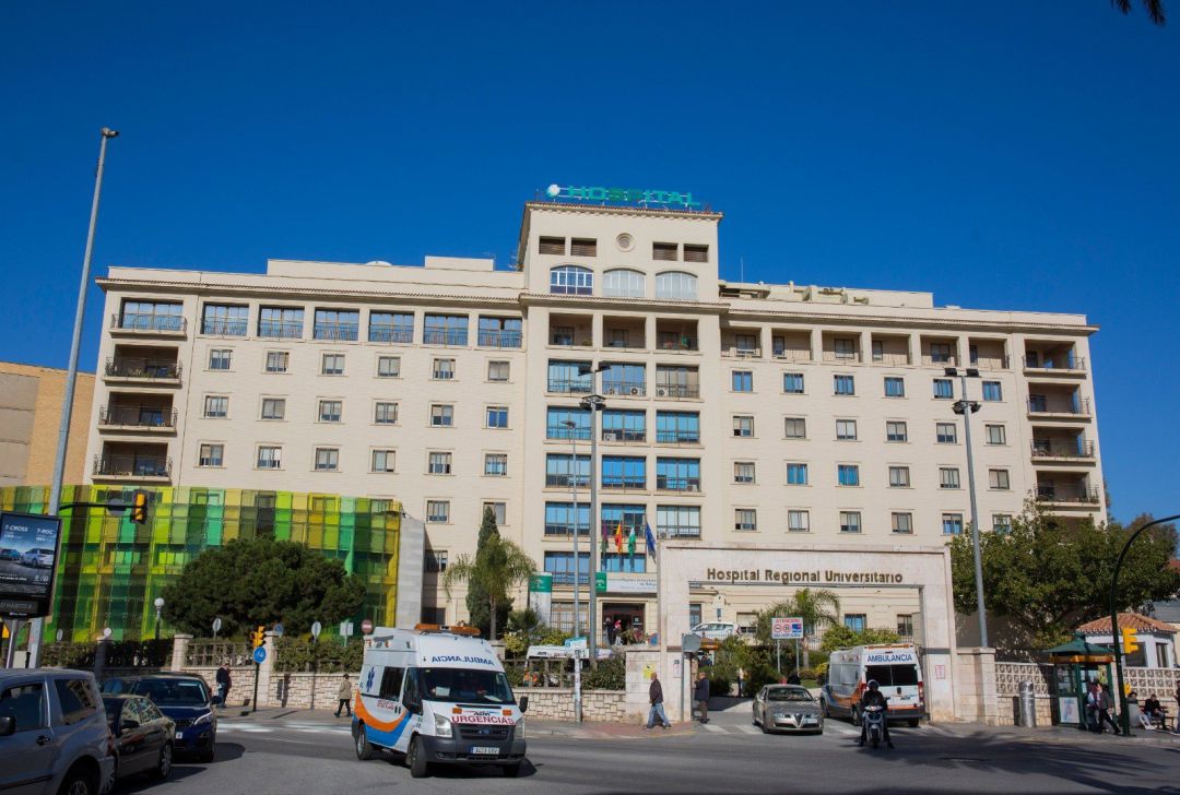 El Hospital Regional de Málaga. El Hospital Regional de Málaga.