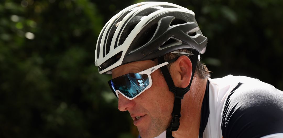 Lance Armstrong, durante una prueba ciclista Lance Armstrong, durante una prueba ciclista