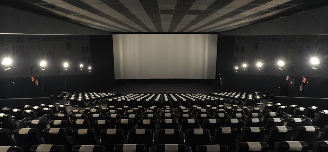 Sala de cine. Sala de cine.