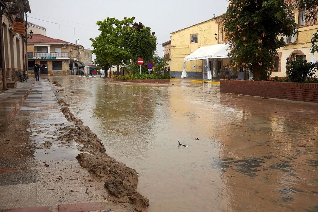 Las calles de la localidad toledana de Cebolla Las calles de la localidad toledana de Cebolla