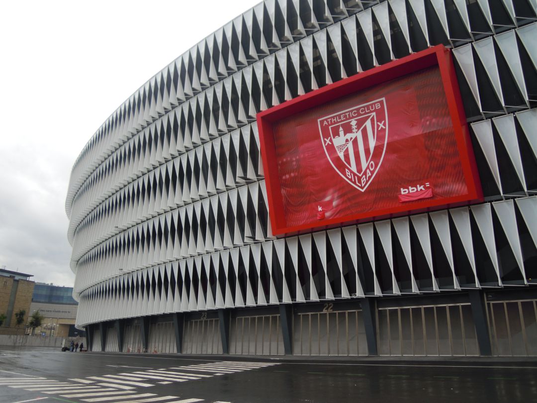 El estadio de San Mamés, en una imagen de archivo El estadio de San Mamés, en una imagen de archivo