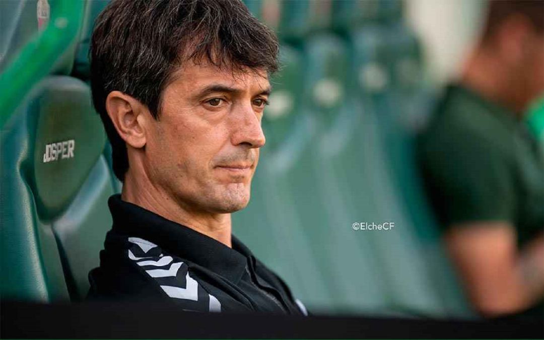 José Rojo, Pacheta en el banquillo del Elche José Rojo, Pacheta en el banquillo del Elche