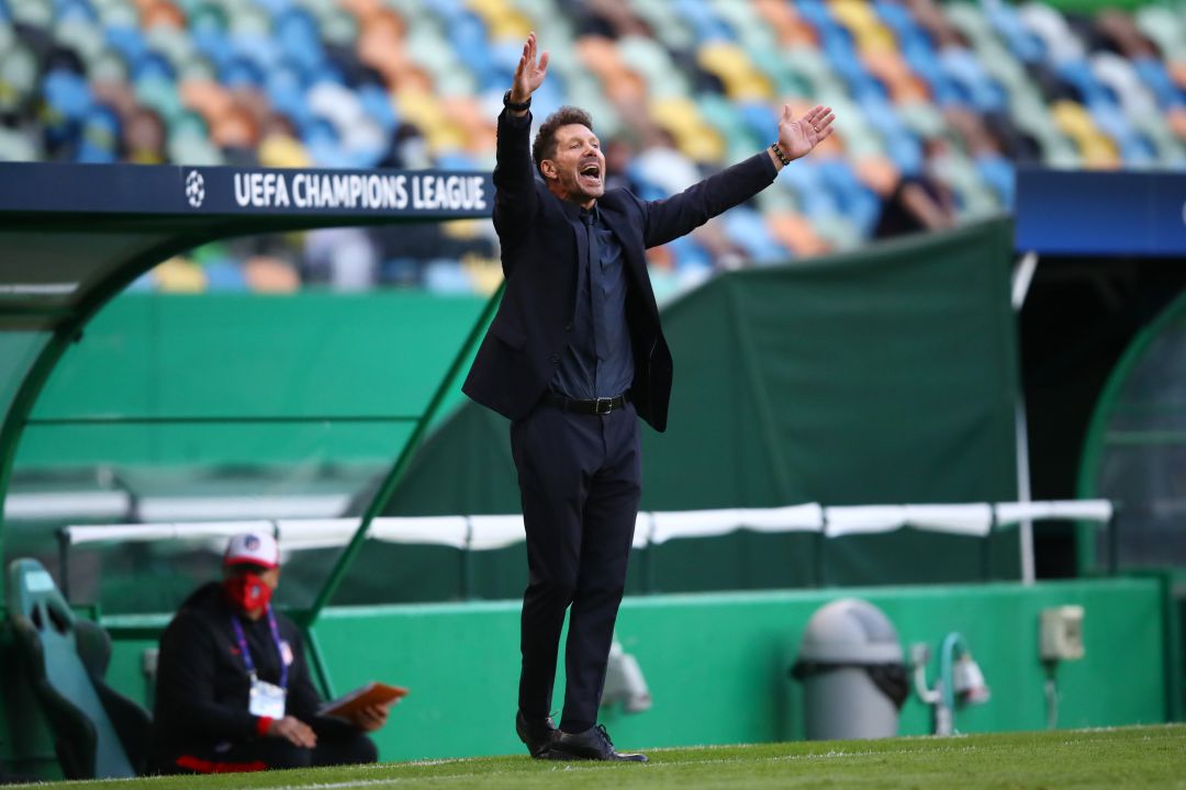 Simeone, técnico del Atlético de Madrid Simeone, técnico del Atlético de Madrid