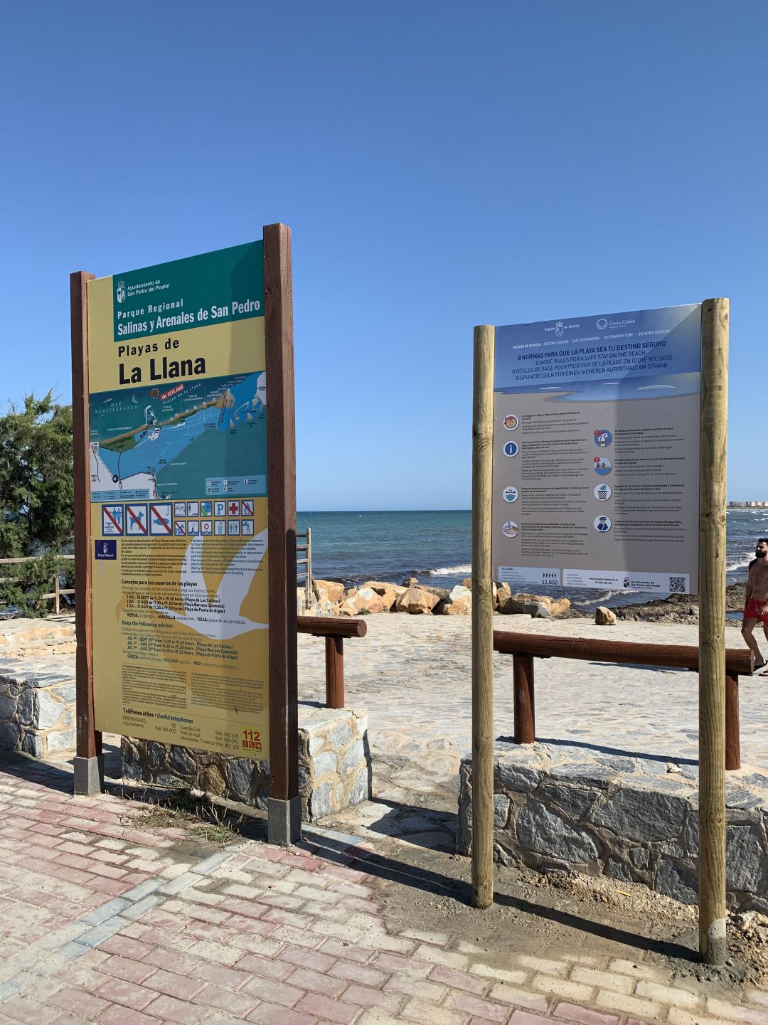 Catelería en las playas pinatarenses Catelería en las playas pinatarenses