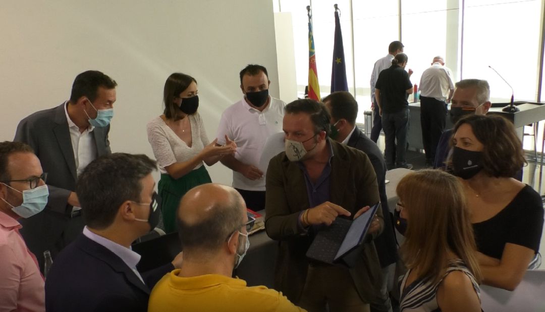 Tensión en el pleno Tensión en el pleno