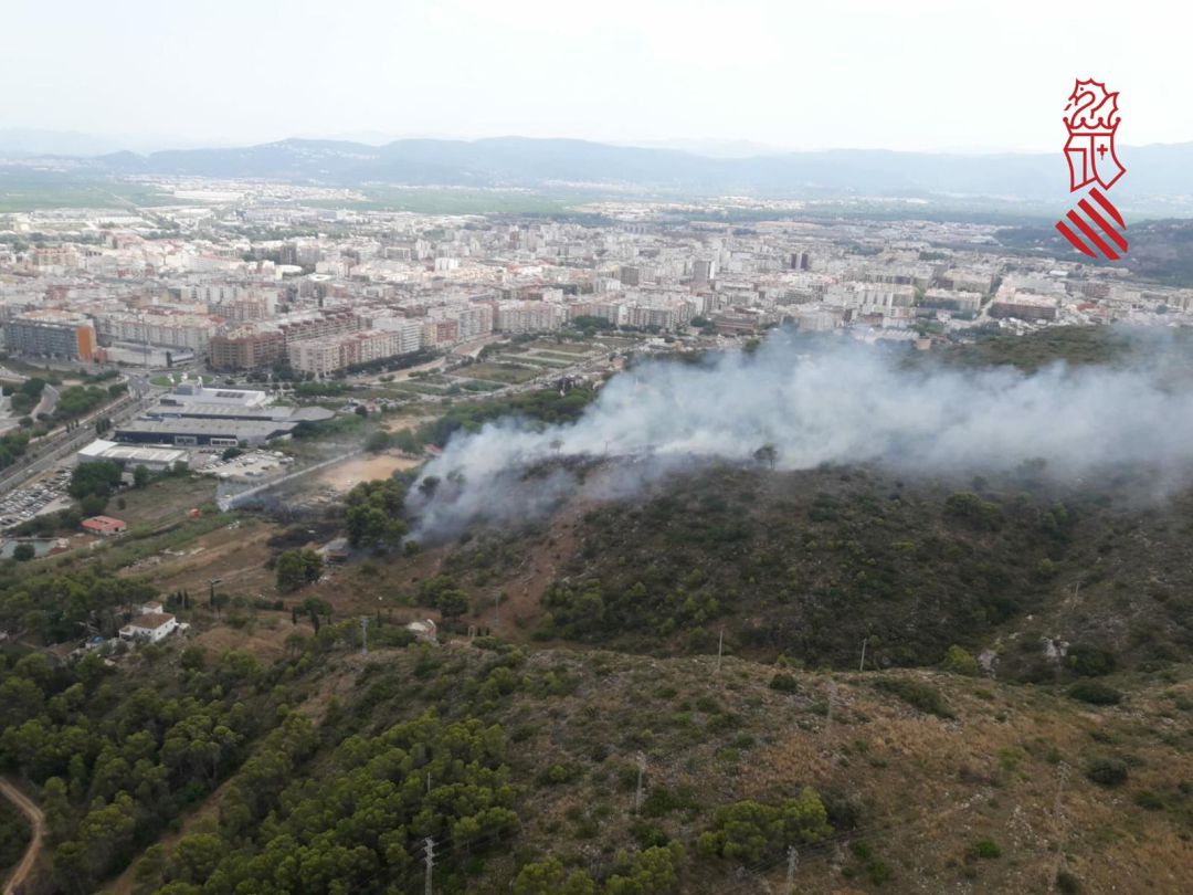 Incendio en Santa Anna Incendio en Santa Anna