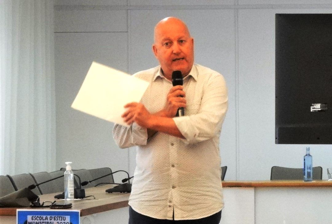 Pedro Aldavero, concejal de Fira. Pedro Aldavero, concejal de Fira.
