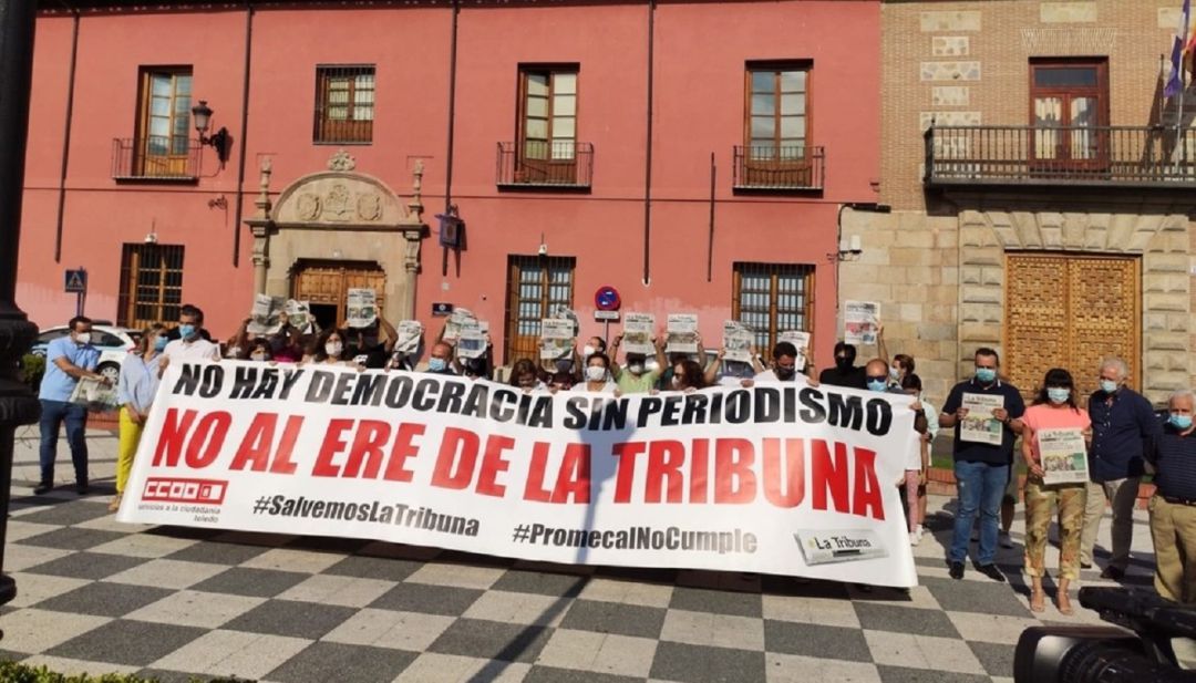Trabajadores de La Tribuna en Talavera Trabajadores de La Tribuna en Talavera