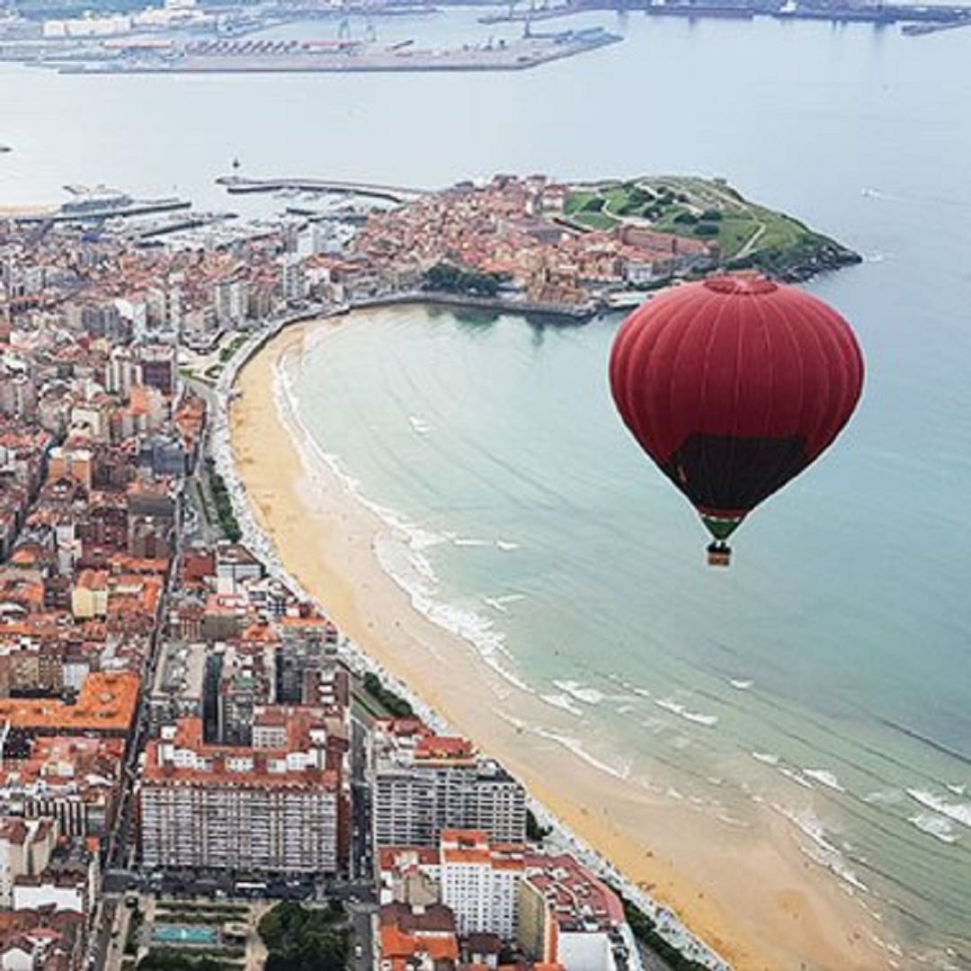 Gijón desde el aire Gijón desde el aire