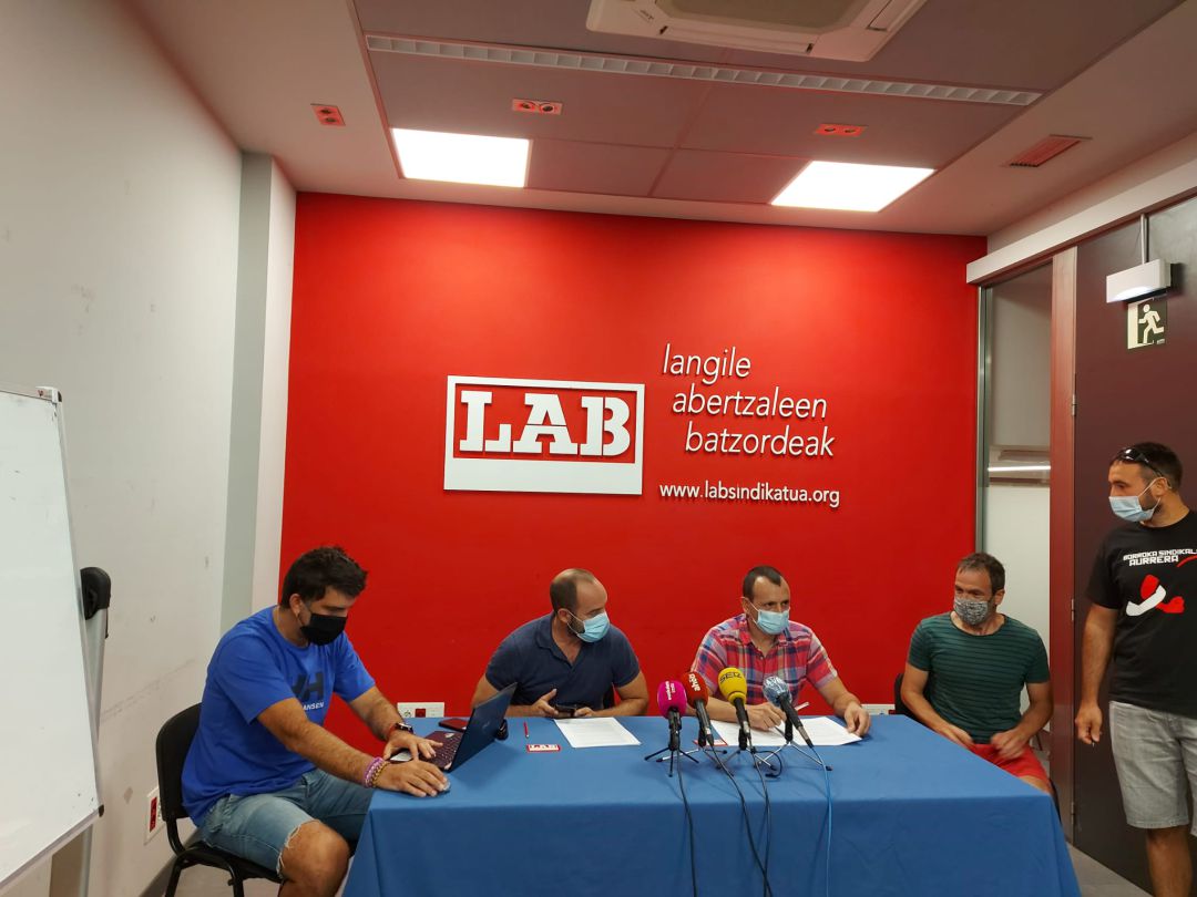 LAB critica la falta de recursos en SOS Navarra y atención primaria LAB critica la falta de recursos en SOS Navarra y atención primaria