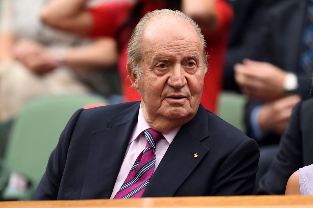 El rey emérito Juan Carlos I, en una foto de archivo de 2017 El rey emérito Juan Carlos I, en una foto de archivo de 2017