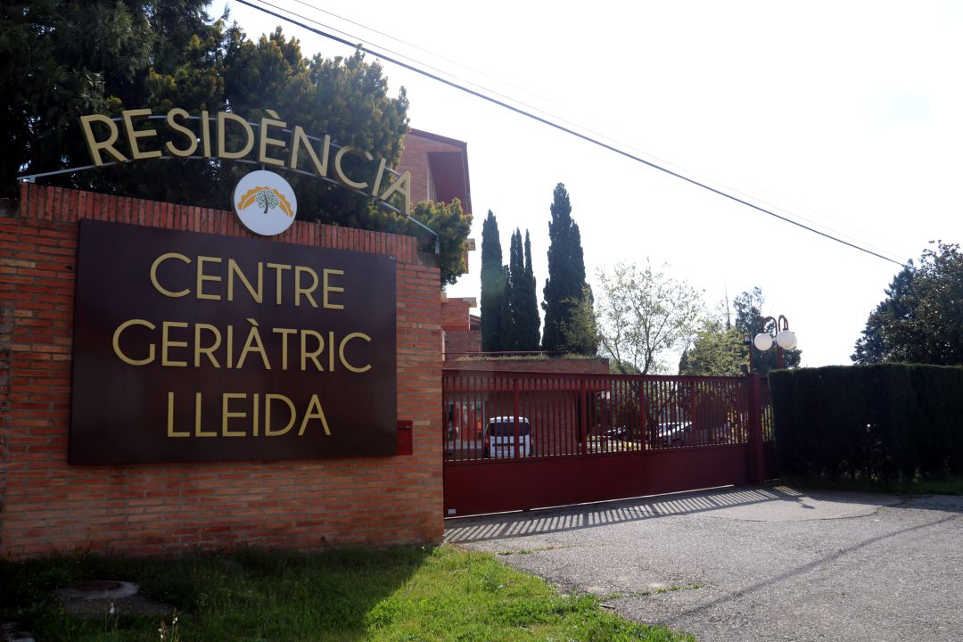 Foto d'arxiu de la façana del Centre Geriàtric Lleida. Foto d'arxiu de la façana del Centre Geriàtric Lleida.