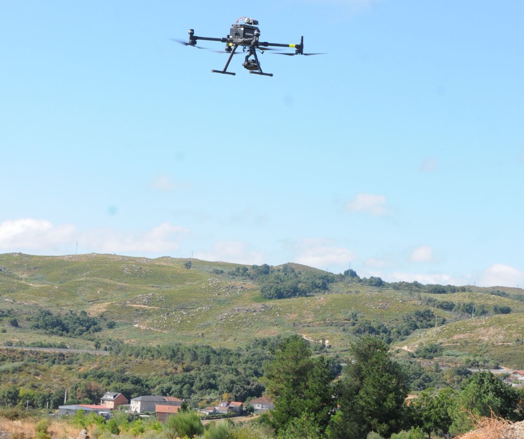 Medio Rural desplegaba drones para reforzar la vigilancia en el monte Medio Rural desplegaba drones para reforzar la vigilancia en el monte