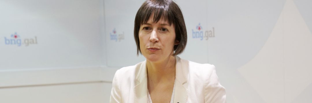 Ana Pontón, portavoz nacional del BNG Ana Pontón, portavoz nacional del BNG