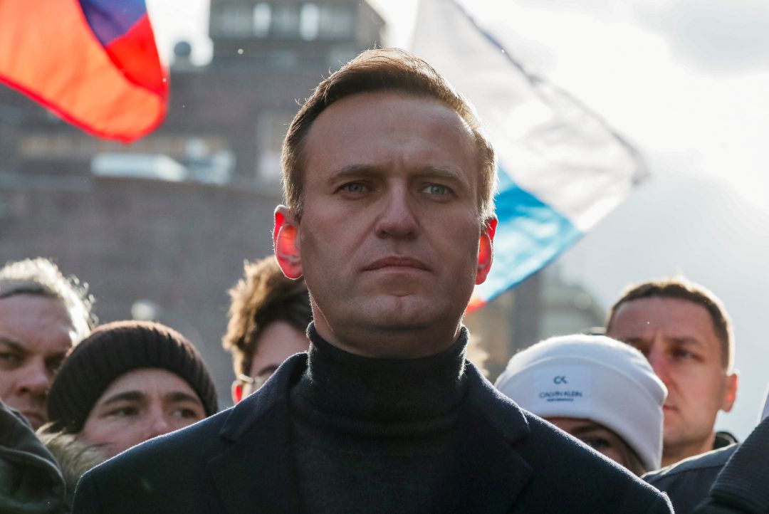 Alexei Navalny en una imagen de archivo en Moscú. Alexei Navalny en una imagen de archivo en Moscú.