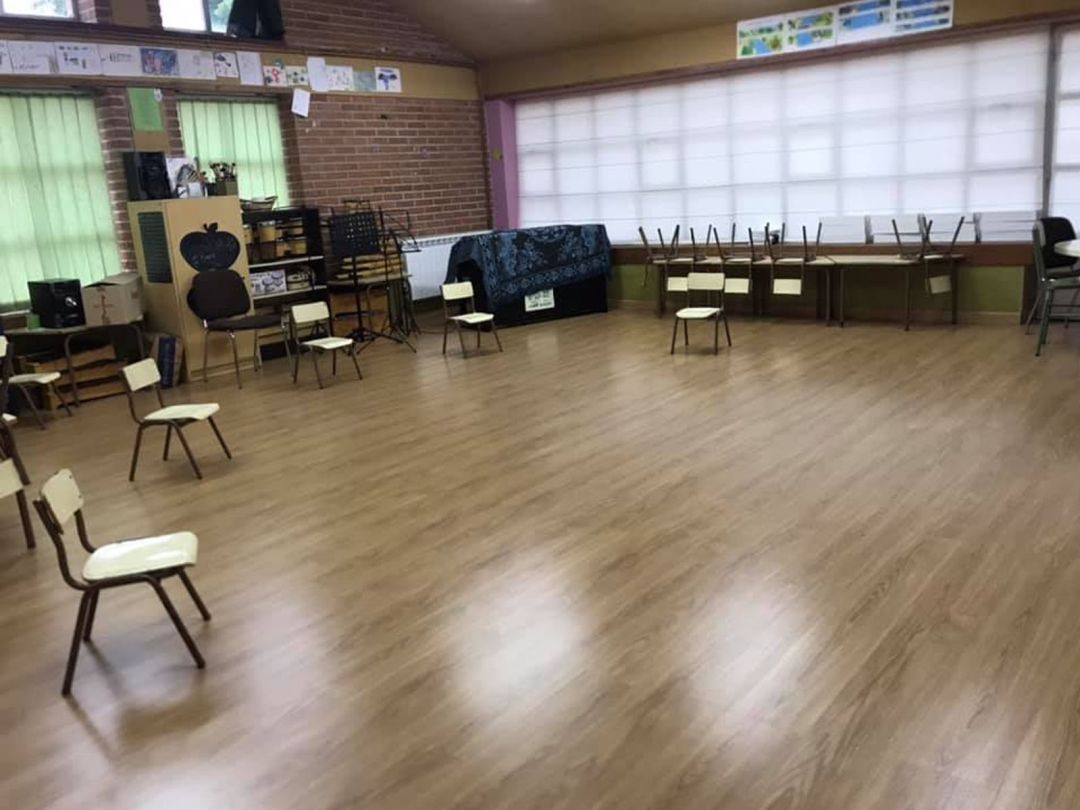 Una de las clases de este centro Una de las clases de este centro