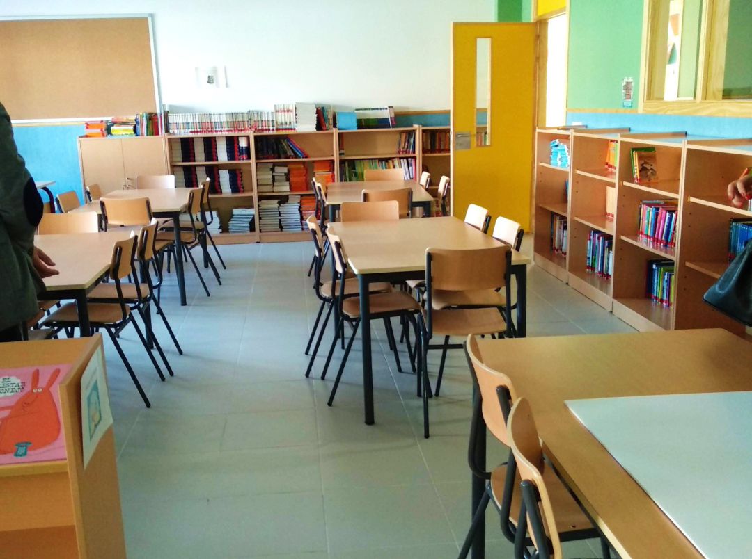 Imagen de un aula. Imagen de un aula.