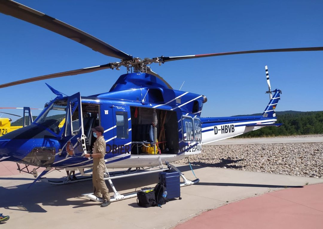 La BRIF dispone de dos aparatos para sus retenes helitransportados La BRIF dispone de dos aparatos para sus retenes helitransportados