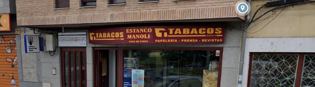 Estanco en el Paseo de la Rosa Estanco en el Paseo de la Rosa