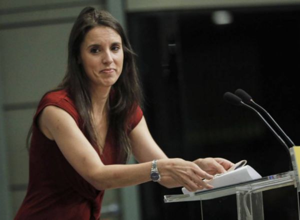 La ministra de Igualdad Irene Montero