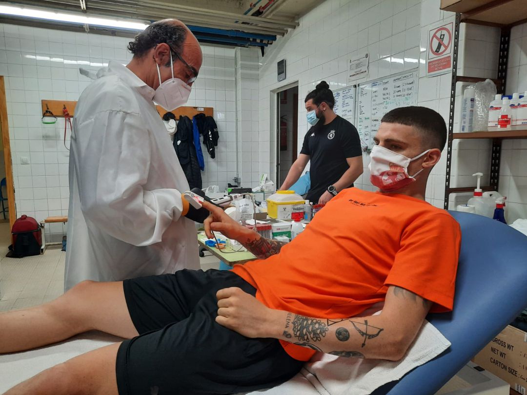 La Cultural ha iniciado esta mañana los reconocimientos médicos de sus futbolistas La Cultural ha iniciado esta mañana los reconocimientos médicos de sus futbolistas