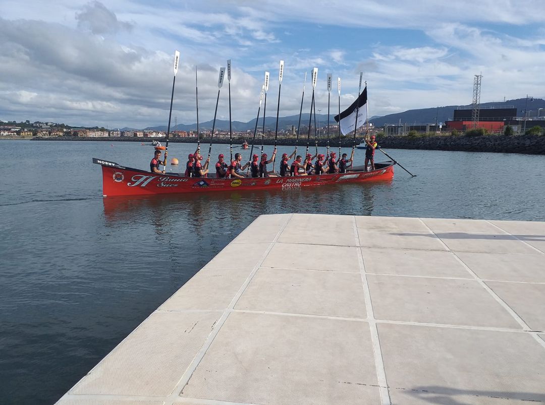 Castro gana en Getxo su sexta bandera Castro gana en Getxo su sexta bandera