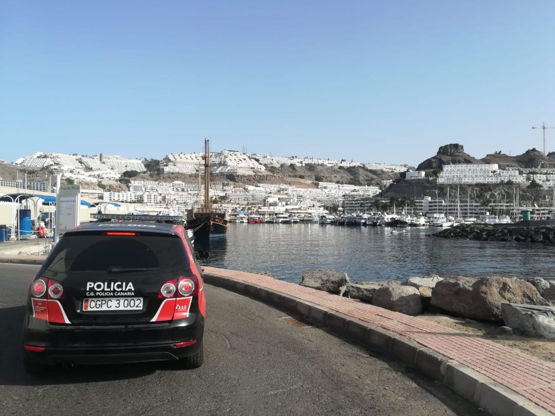 Policía Canaria en Puerto Rico, Mogán Policía Canaria en Puerto Rico, Mogán